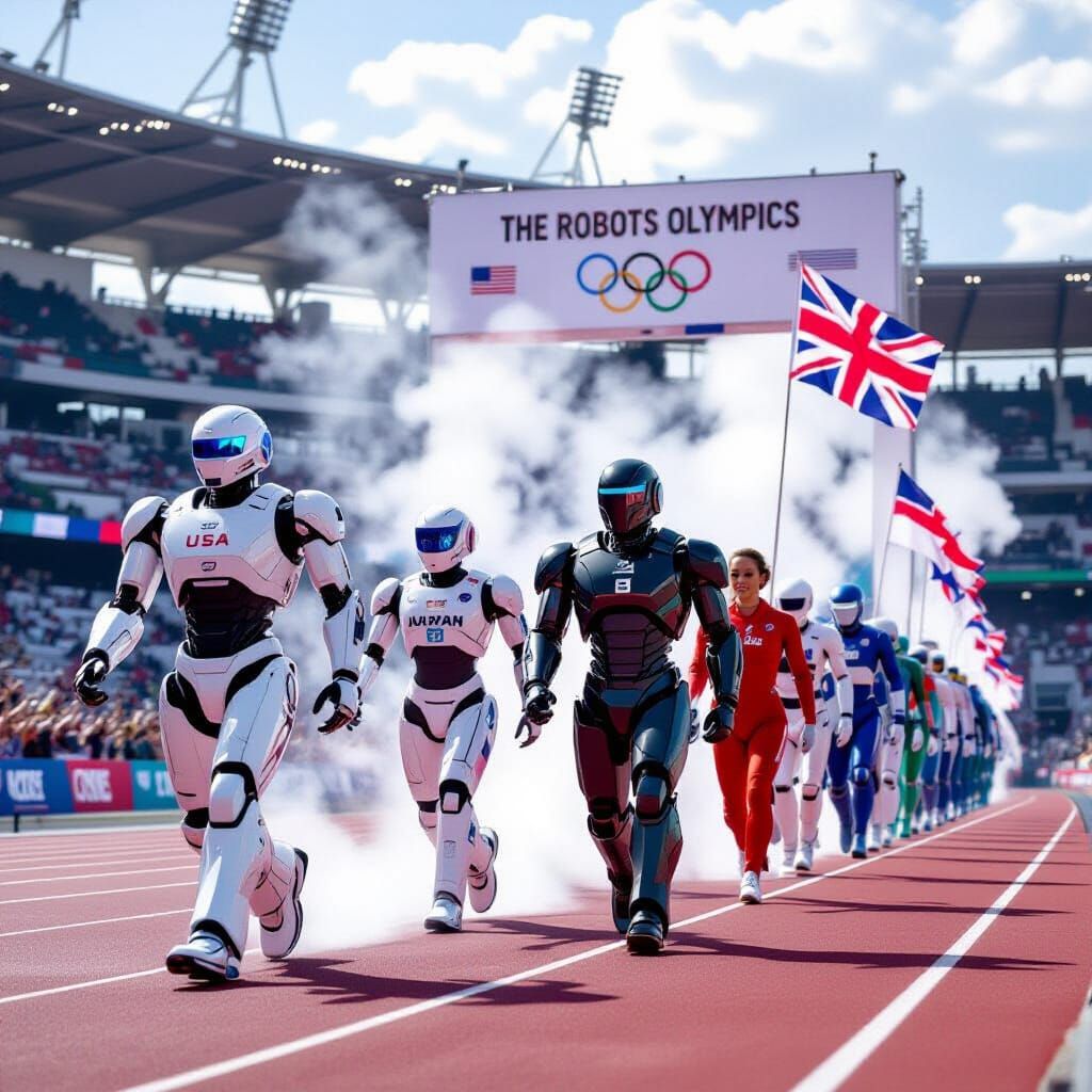 Robots Olympics Opening Ceremony March