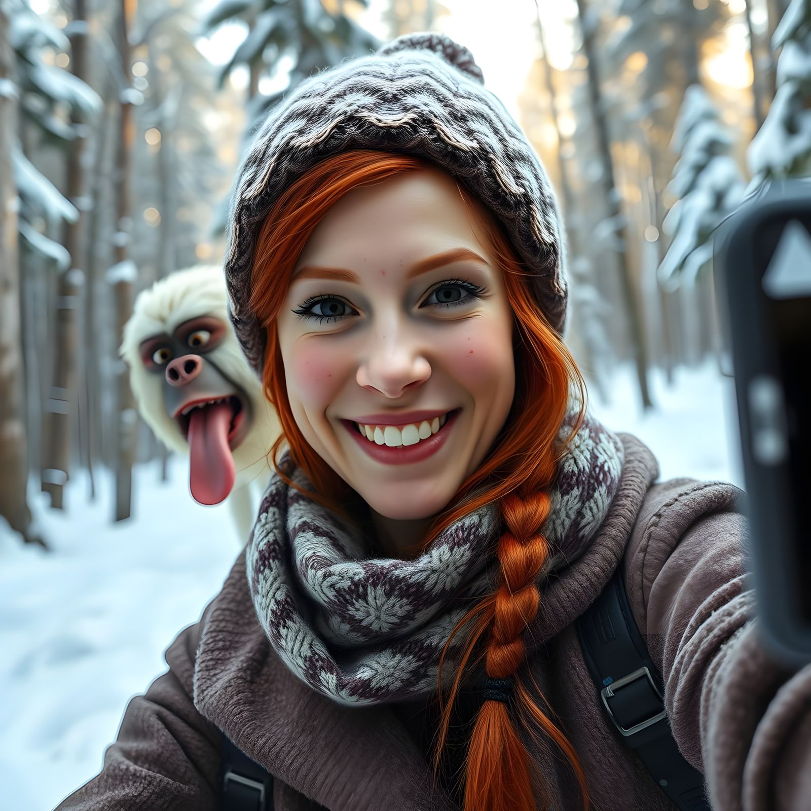 The photobominable Snowman