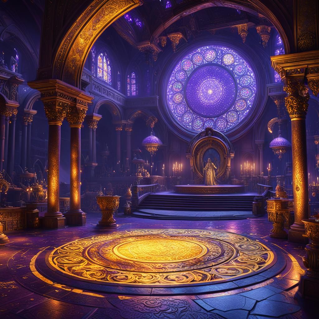 Dark Fantasy Infinity Concept Art in Unreal Engine