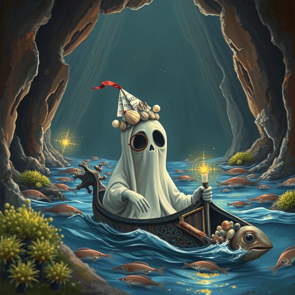 Haunted Christmas Crypt on Mars