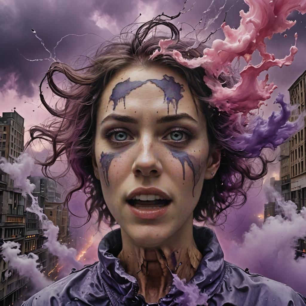 Abstract AI Interpretation of Simple Prompt