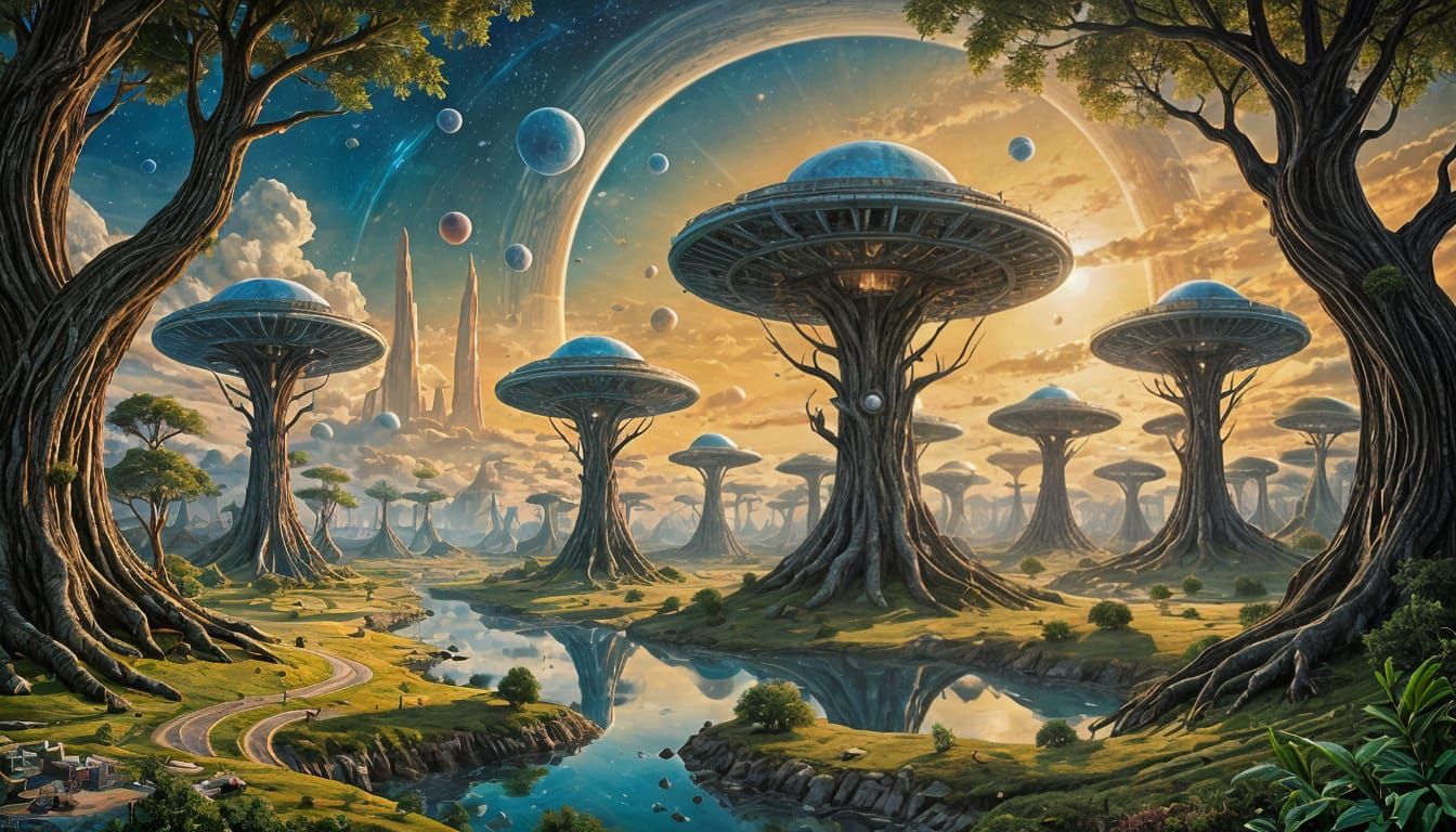 Alien landscape