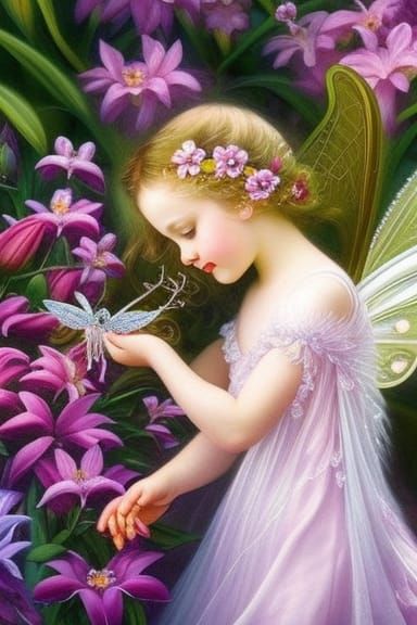 Purple Lily Fairy