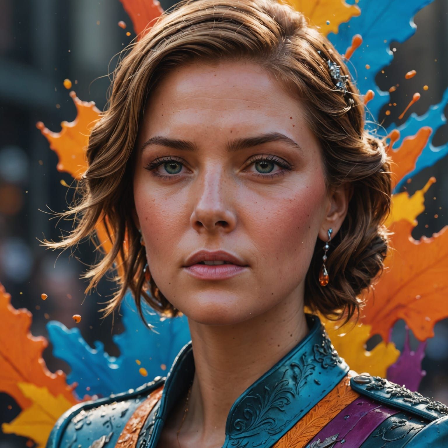 Intricately Detailed Angry Queen Concept Art