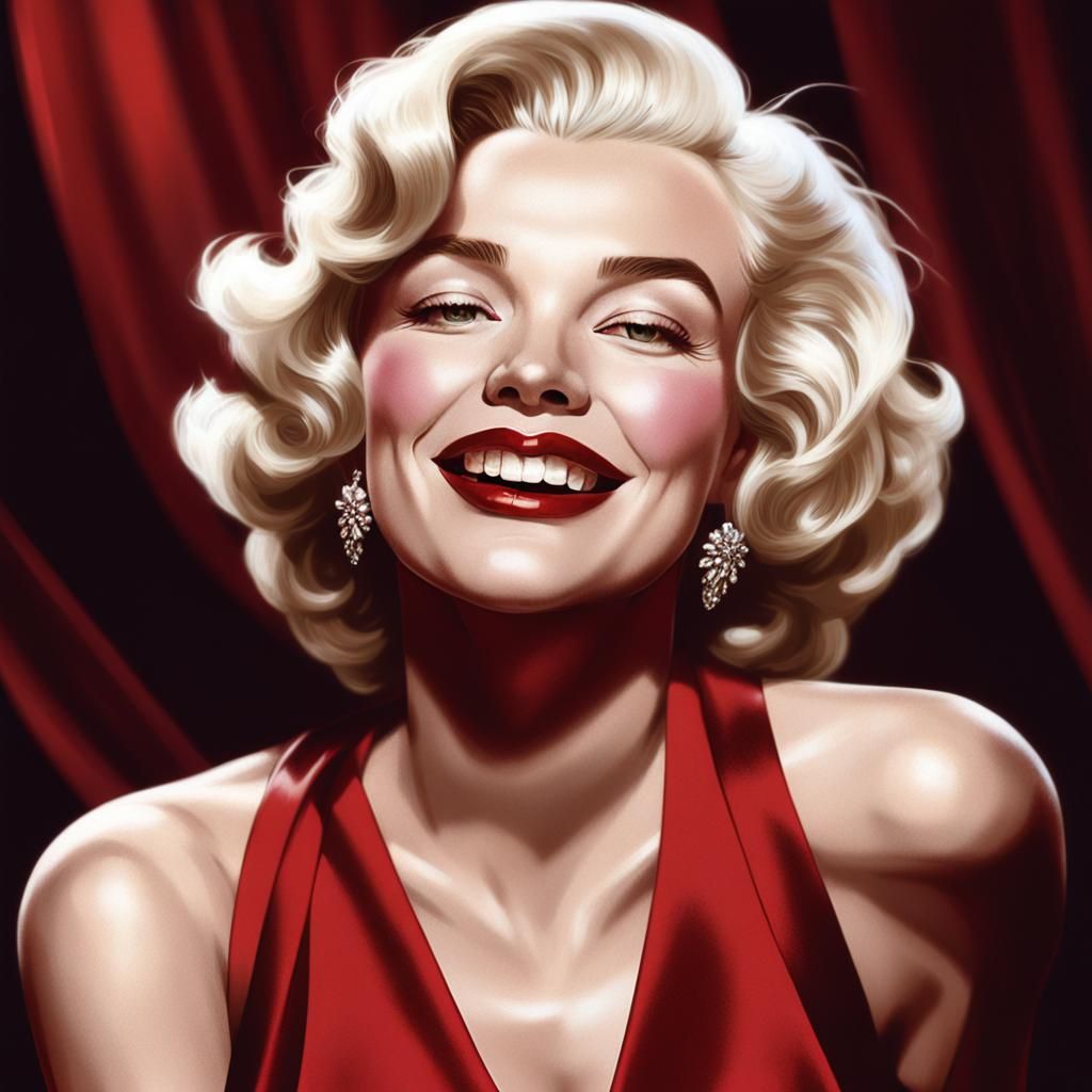 Glamorous Portrait in High-Fashion Concept Art