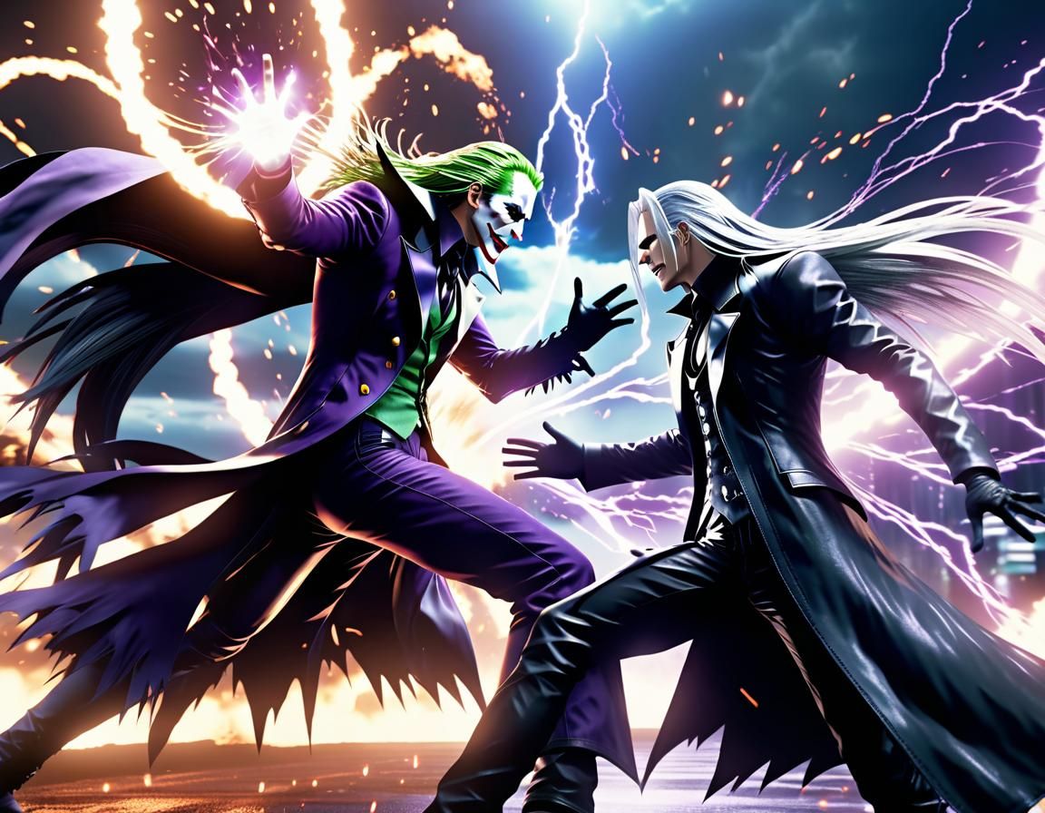Epic Anime Battle: Joker vs. Sephiroth