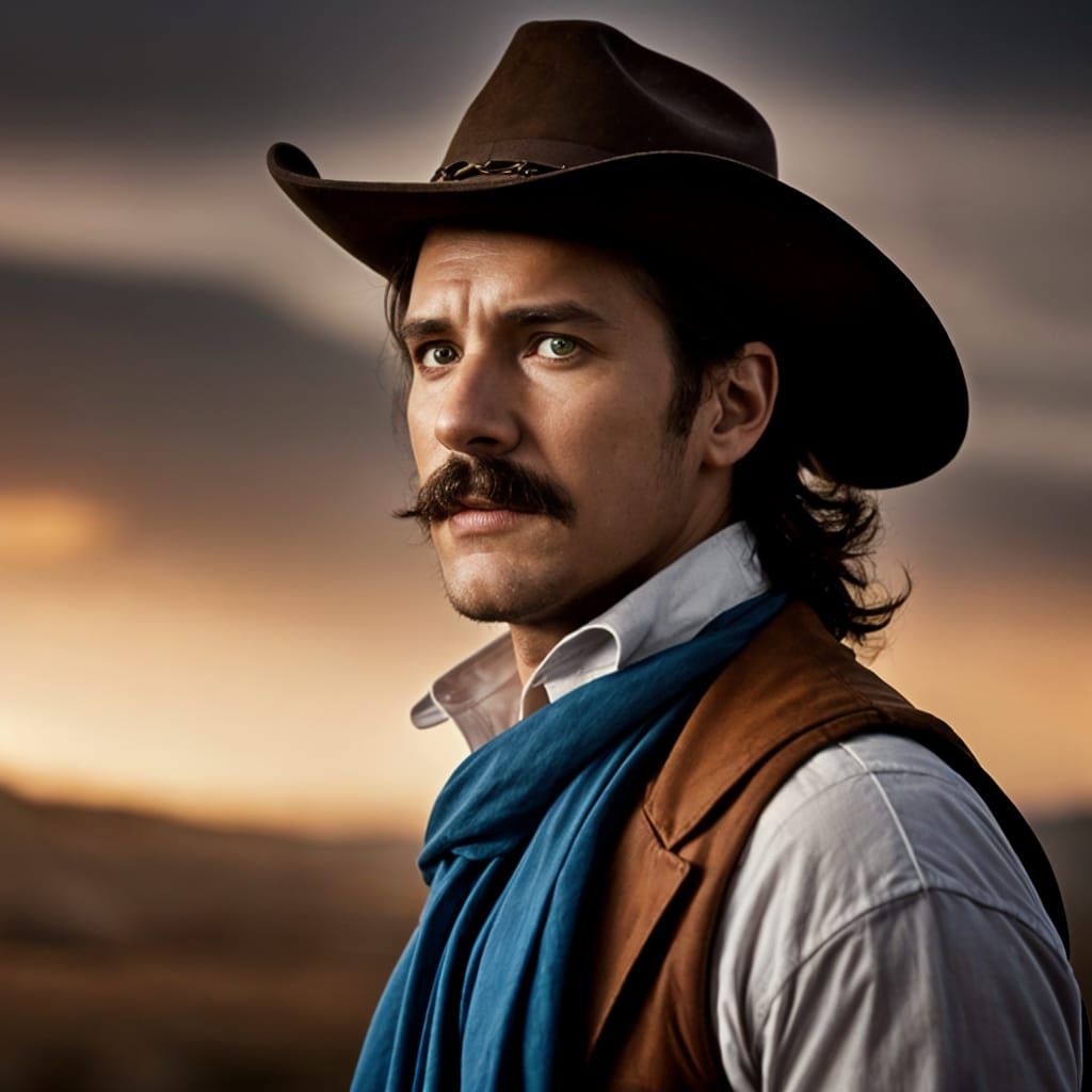 Brown Sunset Portrait in Professional Photography Style