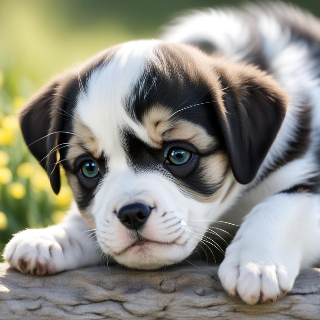 Adorable Puppy Generated by AI