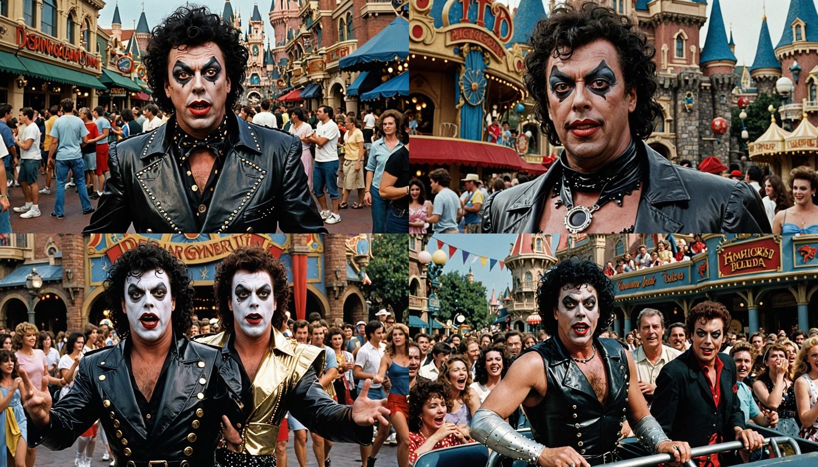 Dr. Frank-N-Furter, unleashing tidal waves of fury in Disney...