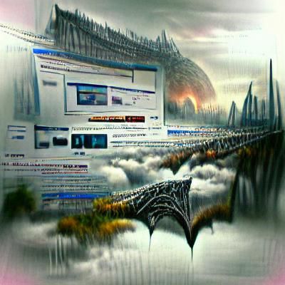 Epic Internet Concept Art: Digital Matte Painting