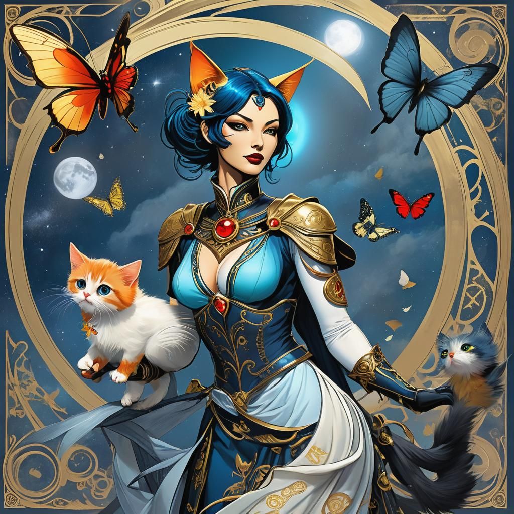 Surreal Vision: A Dreamlike Fusion of Symbols