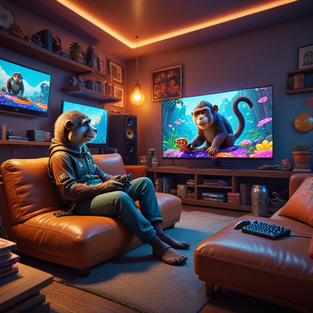 Gaming Friends Unite in Style