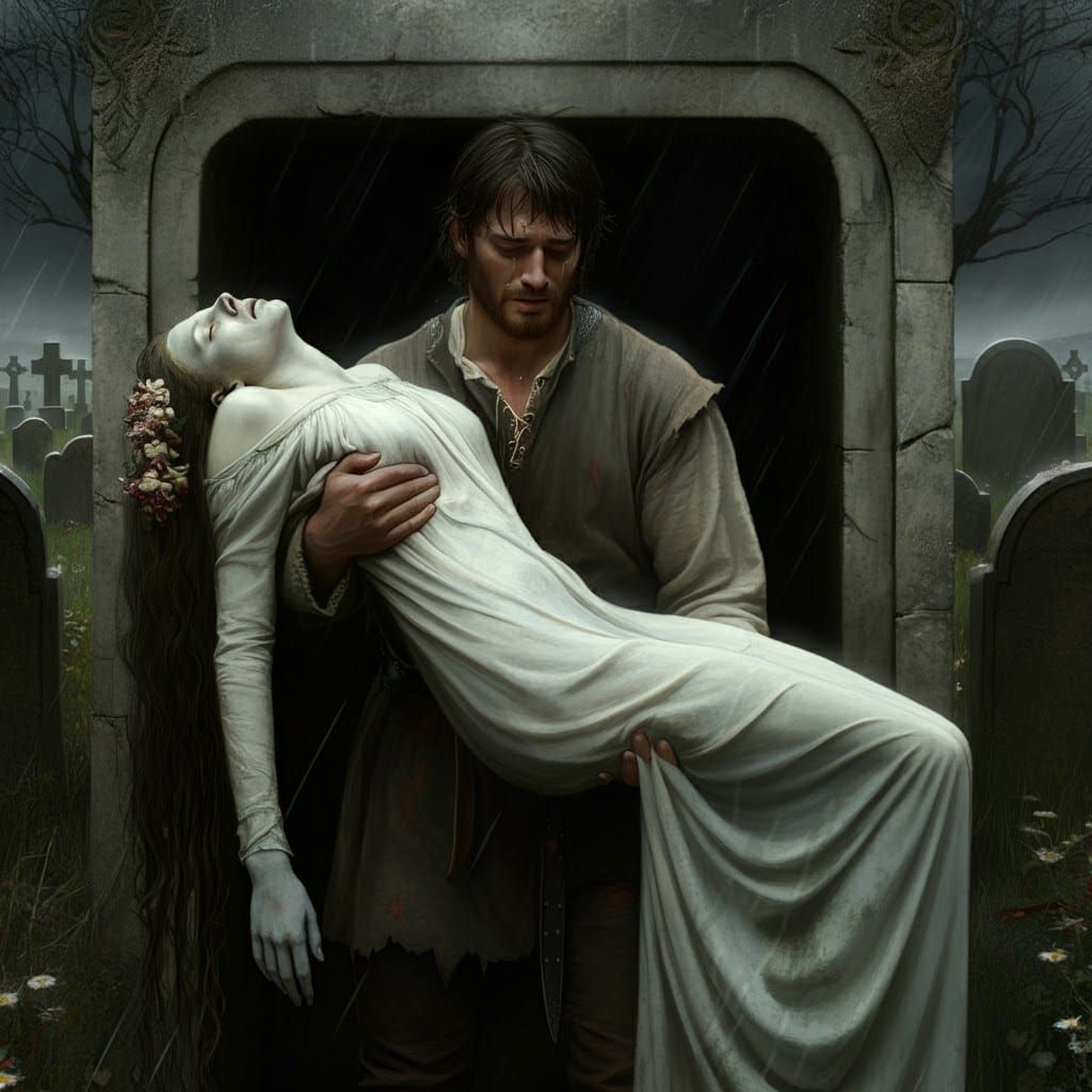 Grief in the Graveyard: Painterly Melancholy