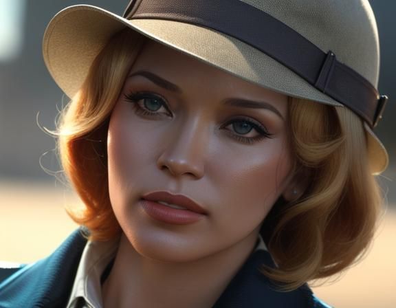 Bonnie and Clyde Inspired Cinematic Scene