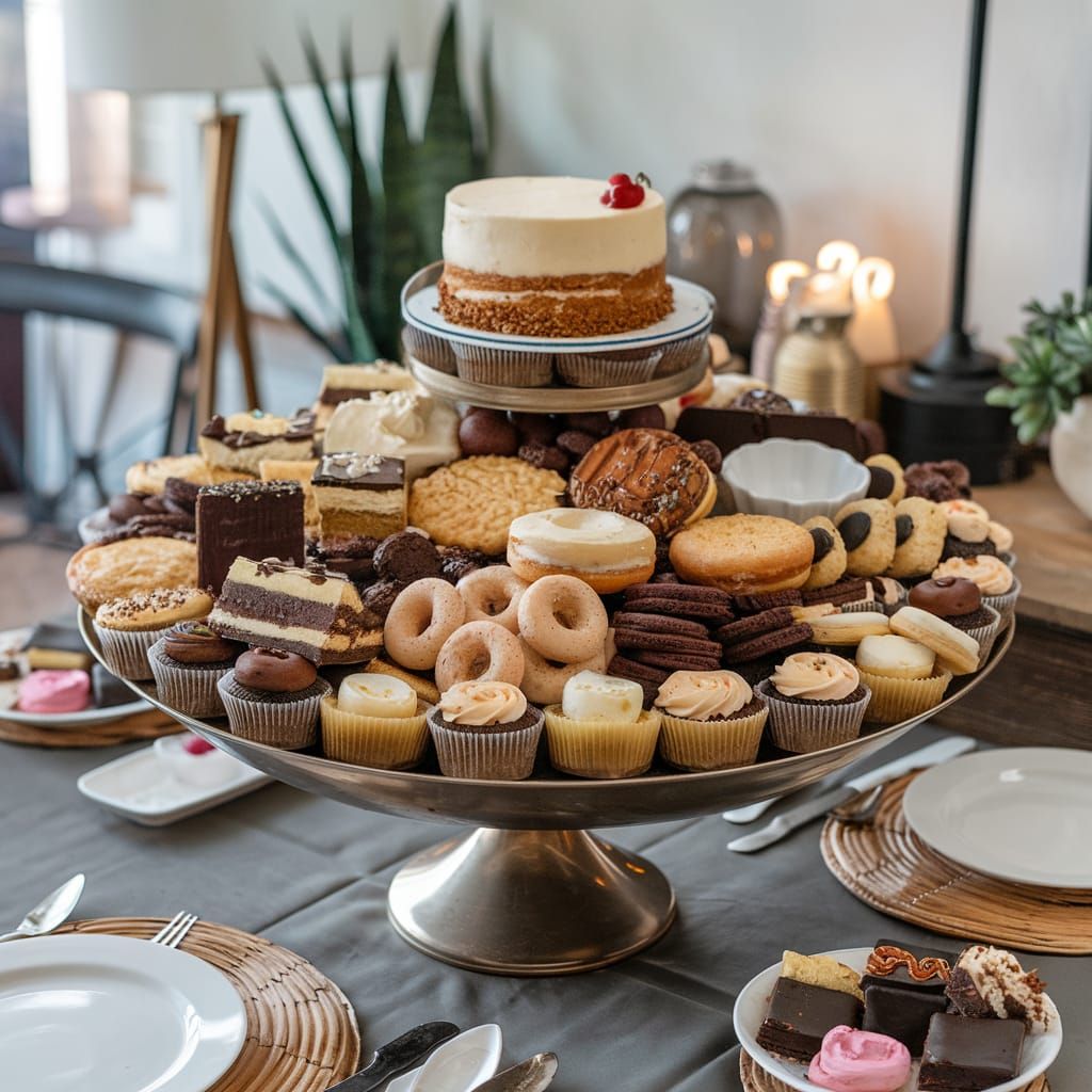 Decadent Dessert Bowl Still Life Photograph