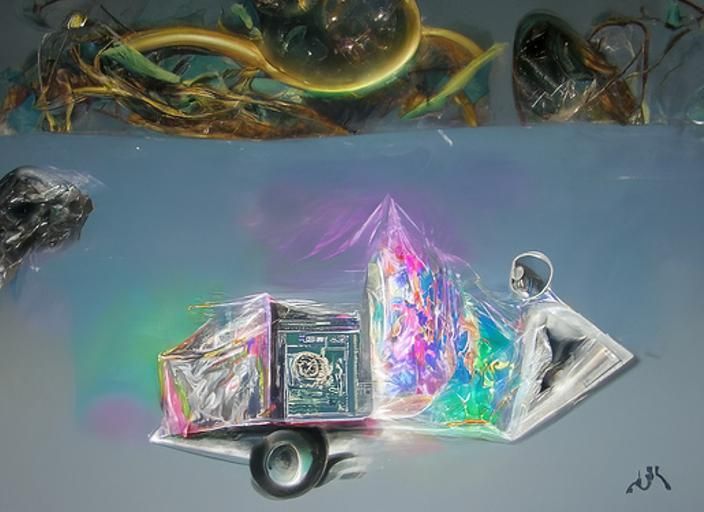 Astral Boxes: A Cosmic Holographic Illustration