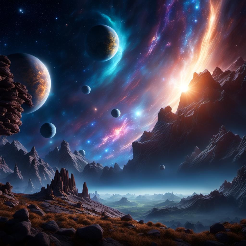 Twinkling Stars and Distant Galaxies in Deep Color