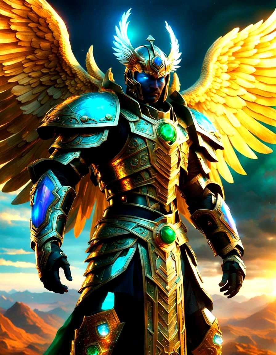 Heaven's Most Masculine Warrior Angel