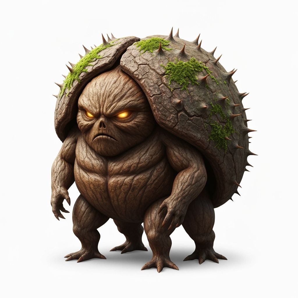 Husk: A Walking Boulder Defender