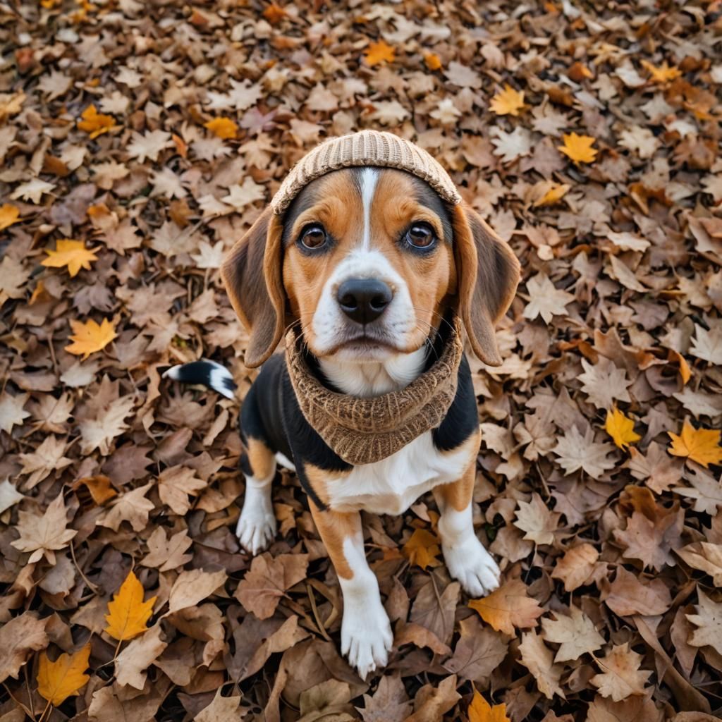 A Happy Autumn Day for Huckle