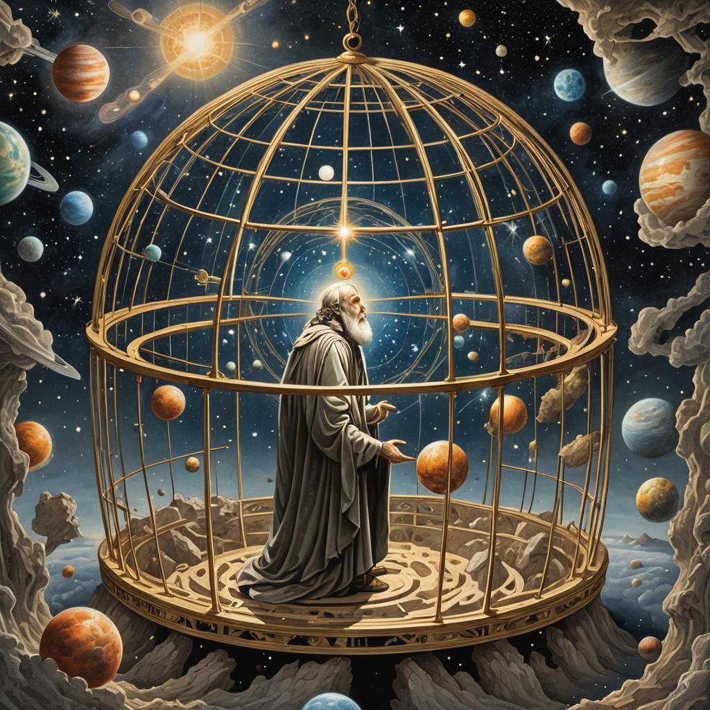 illustration detailing how "Nothing became the only thing to...