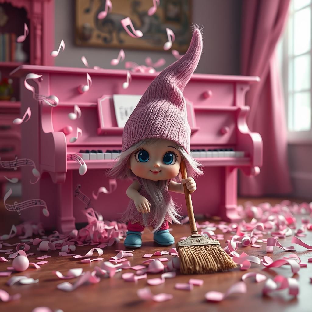 Music notes (ROW, ROW, ROW... always that mess after you pla...