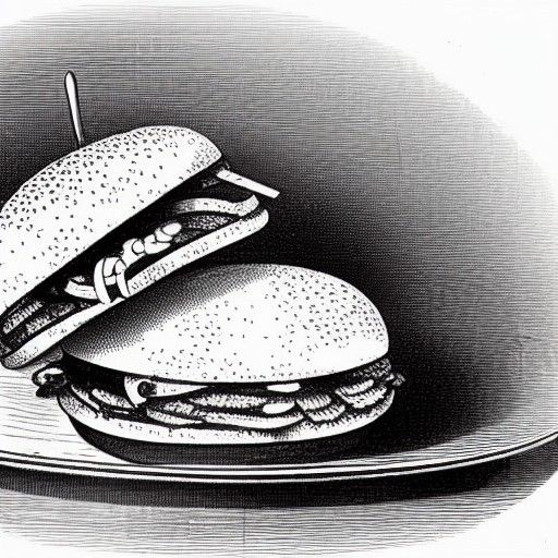 Burger Gastrectomy: 19th Century Illustration