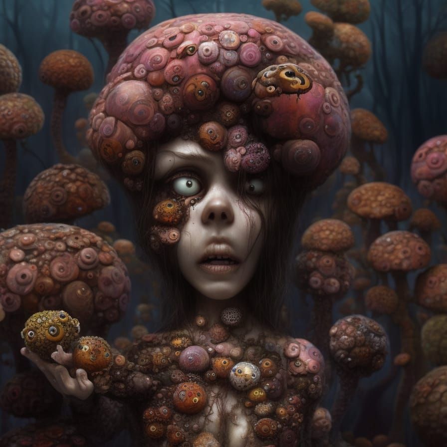 Fungi Girl 7289