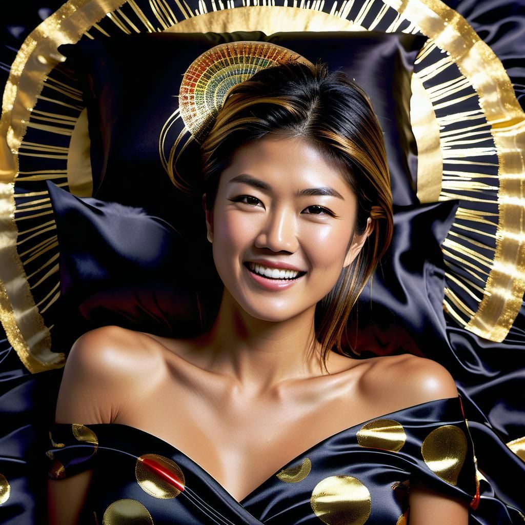 Grace Park on Satin