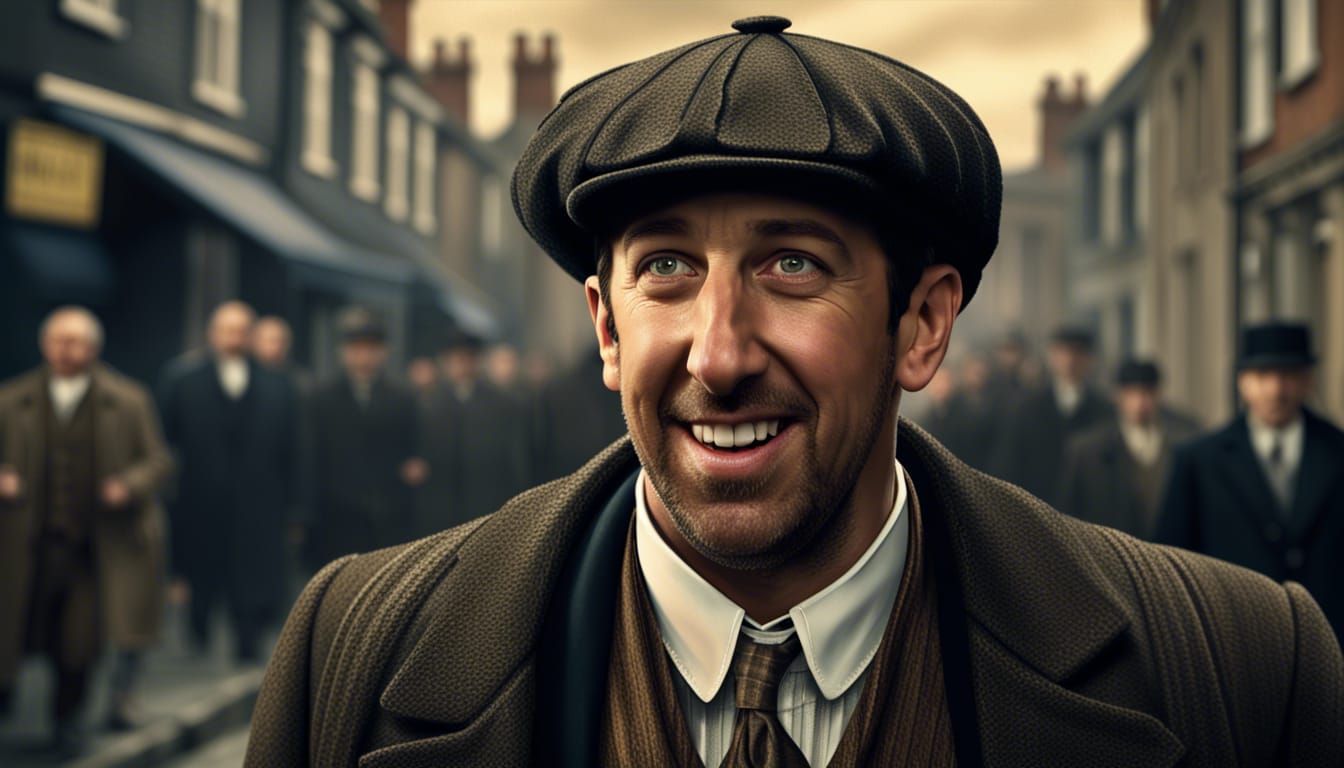 Adam Sandler as Peaky Blinder in Birmingham