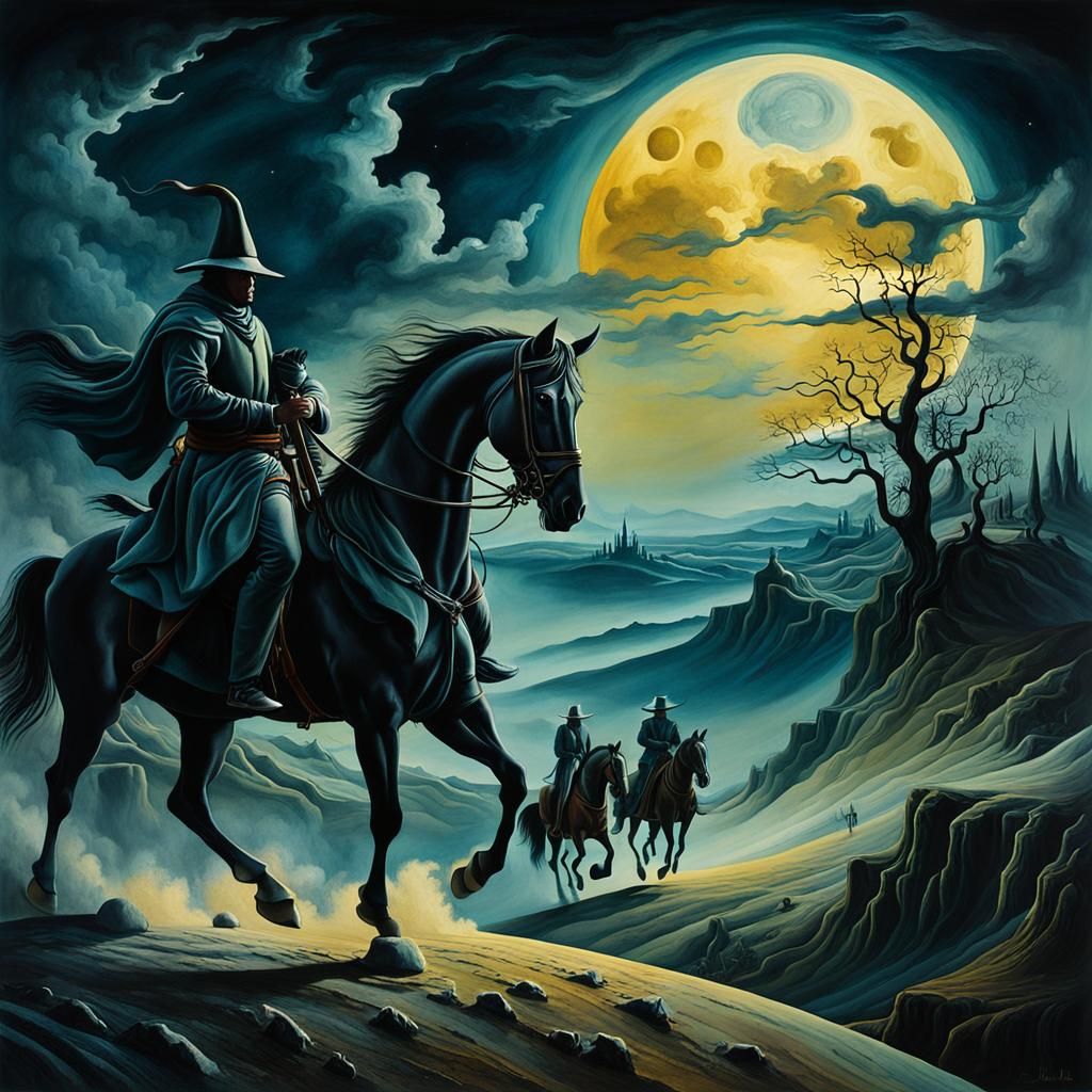 Stoker: "The moon shines bright, the dead ride fast"