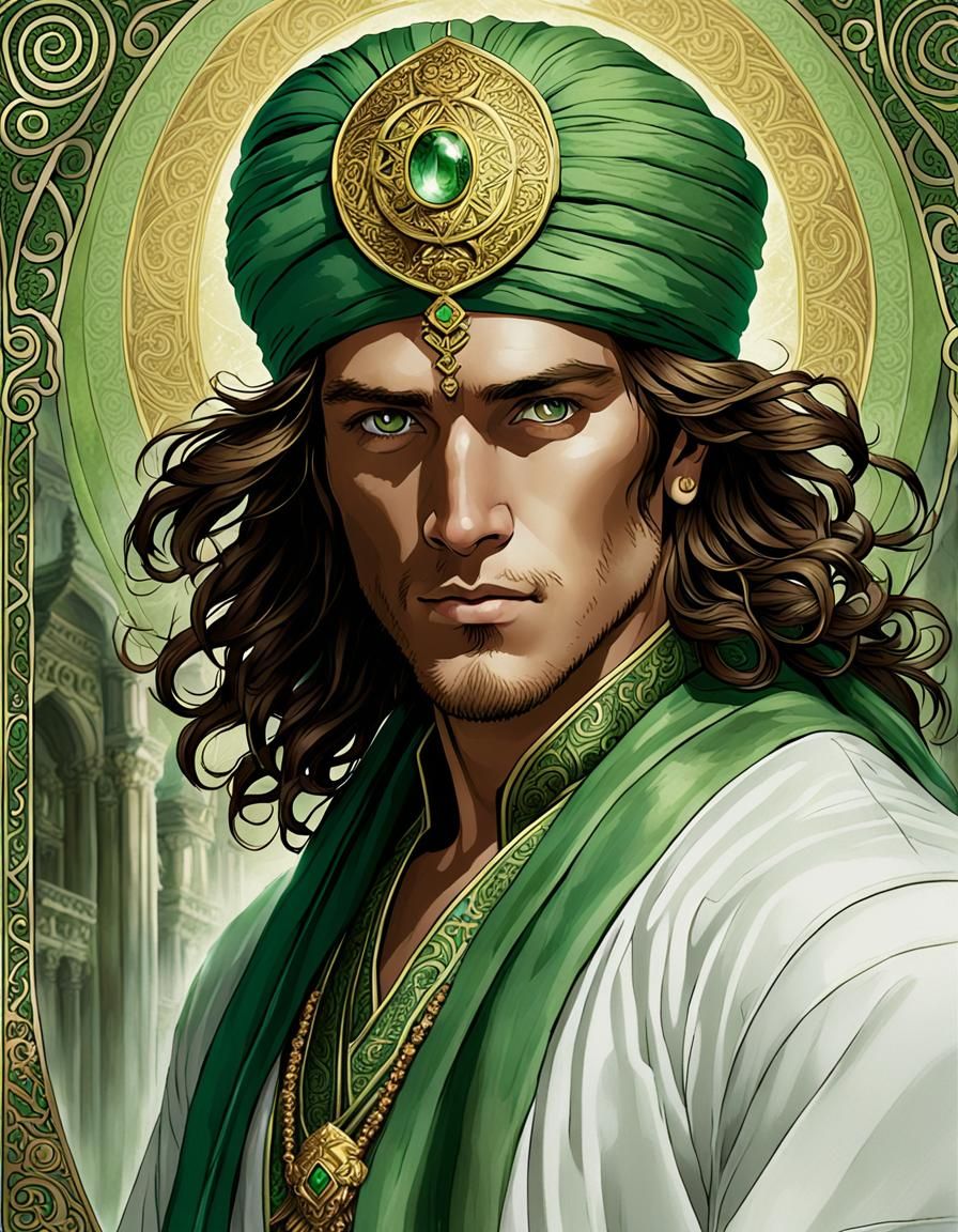 Tarot Card of Adrian, High Lord