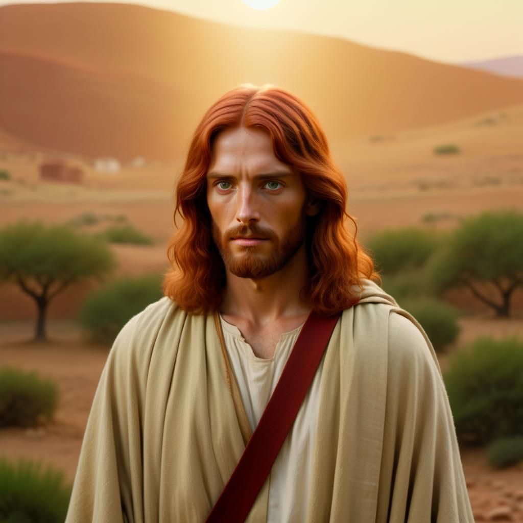 Jesus of Nazareth in Warm Light, Giorgio Morandi Palette