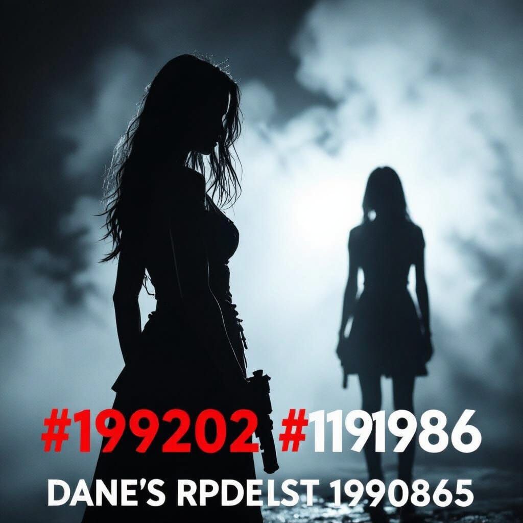 Dark Silhouetted Girl with Criminal Vibe