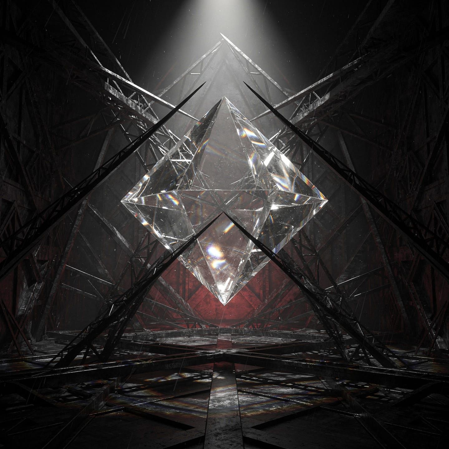 Surreal Geometric Reflections of Determination