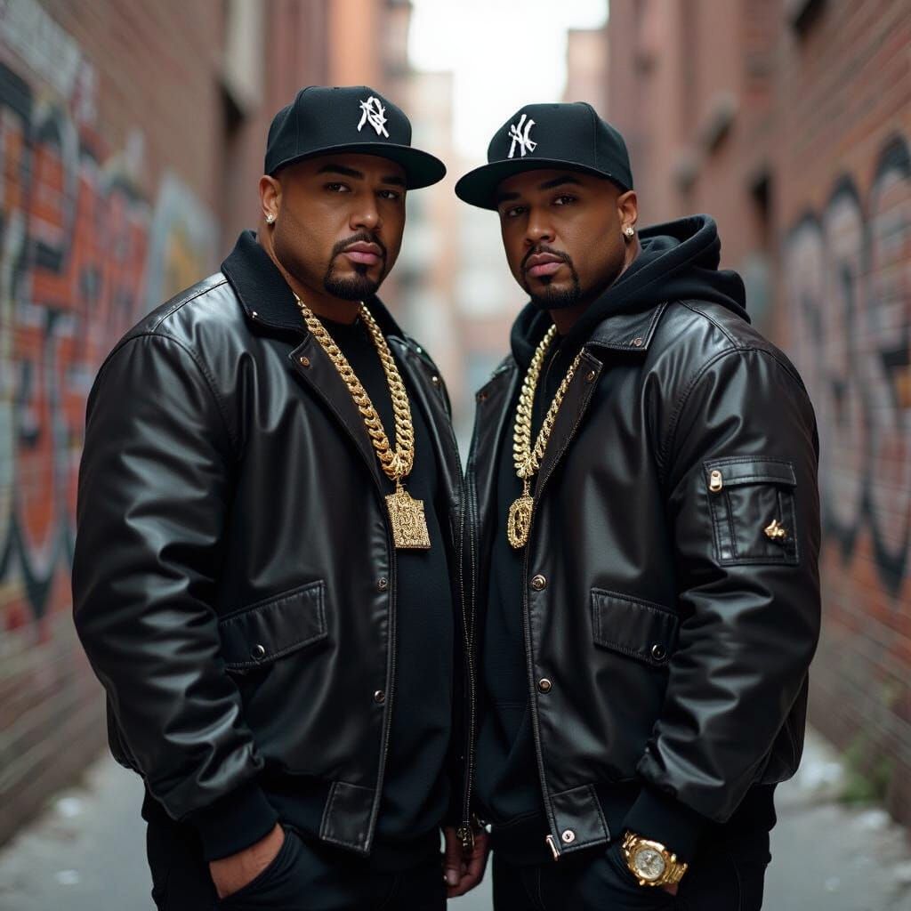 Rappers Fusion in Gritty Urban Style