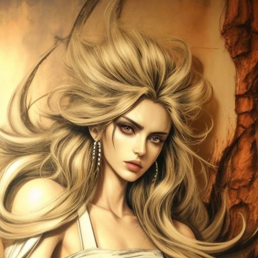 Abstract AI Generated Wall Texture