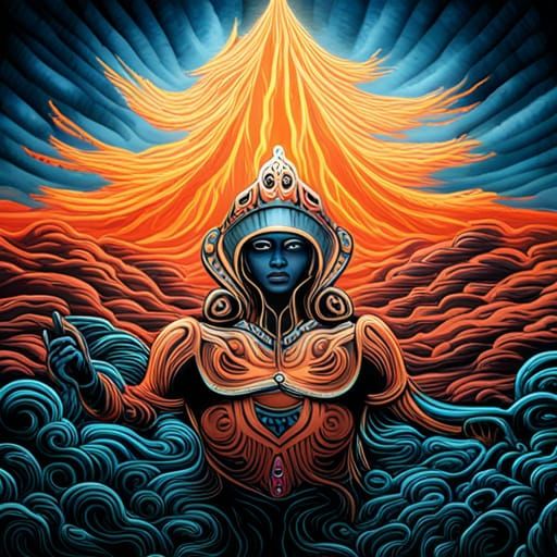 Indigenous Woman UFO