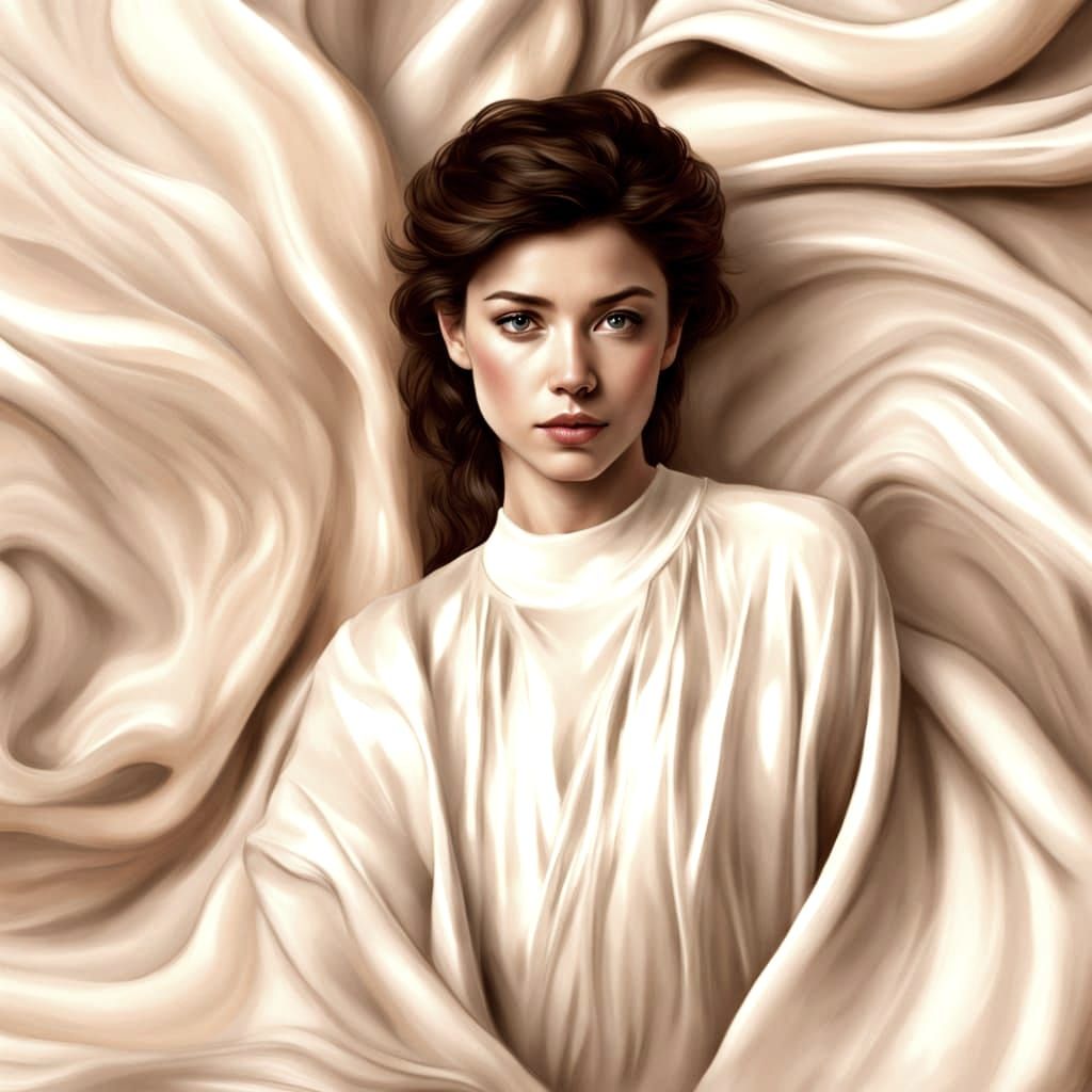 Vintage Hollywood Starlet as a Young Girl