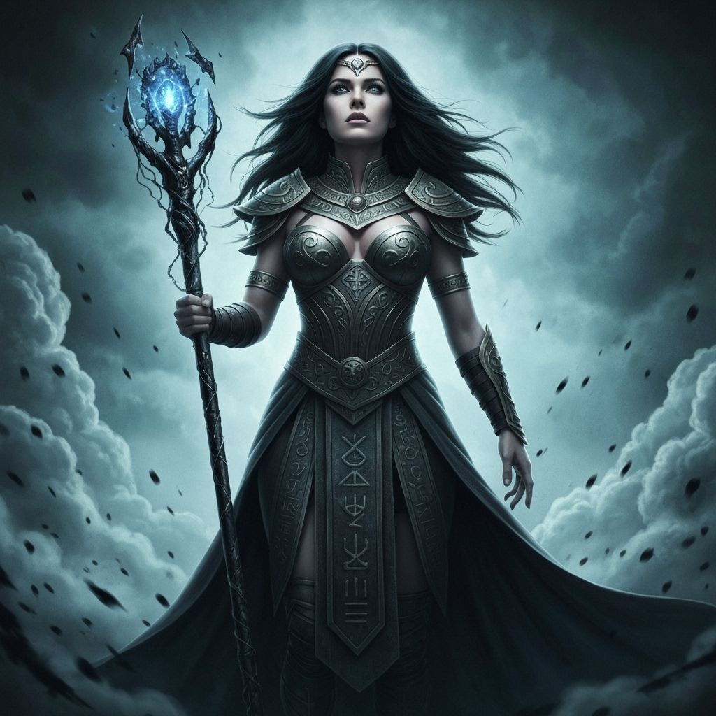 Mystical Sorceress: Maleficent and Loki Fusion