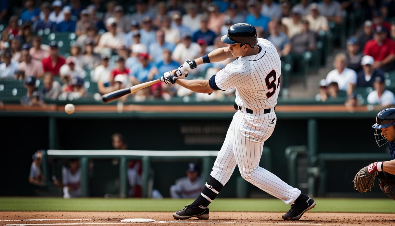 Professional photograph of a baseball batter