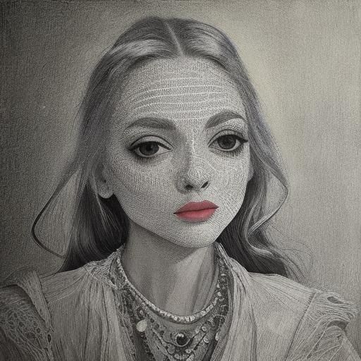 Abstract Portrait in Picasso Style