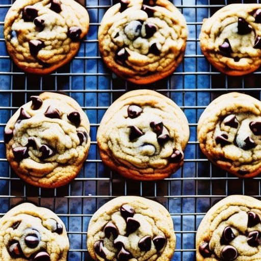 Delicious Chocolate Chip Cookies: Professional Photography