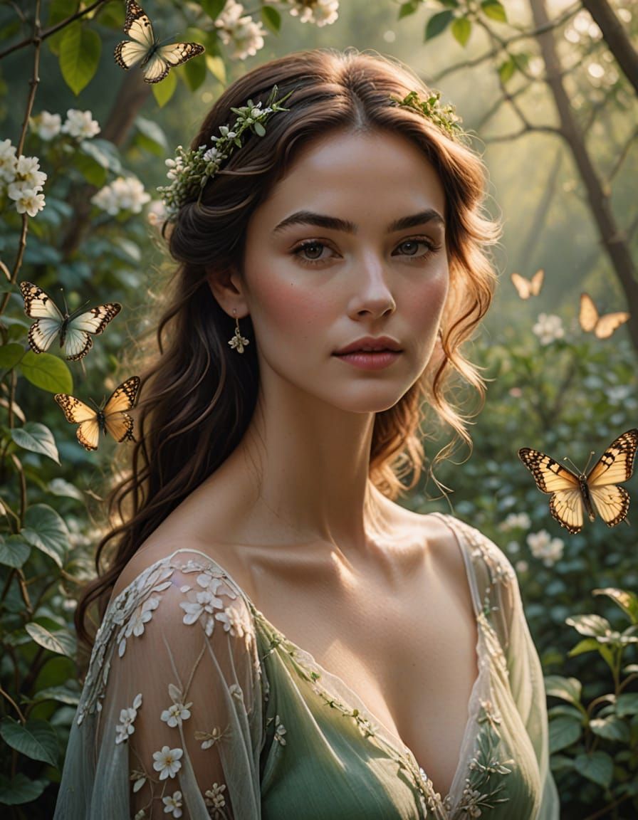 Glowing Portrait in Soft Focus