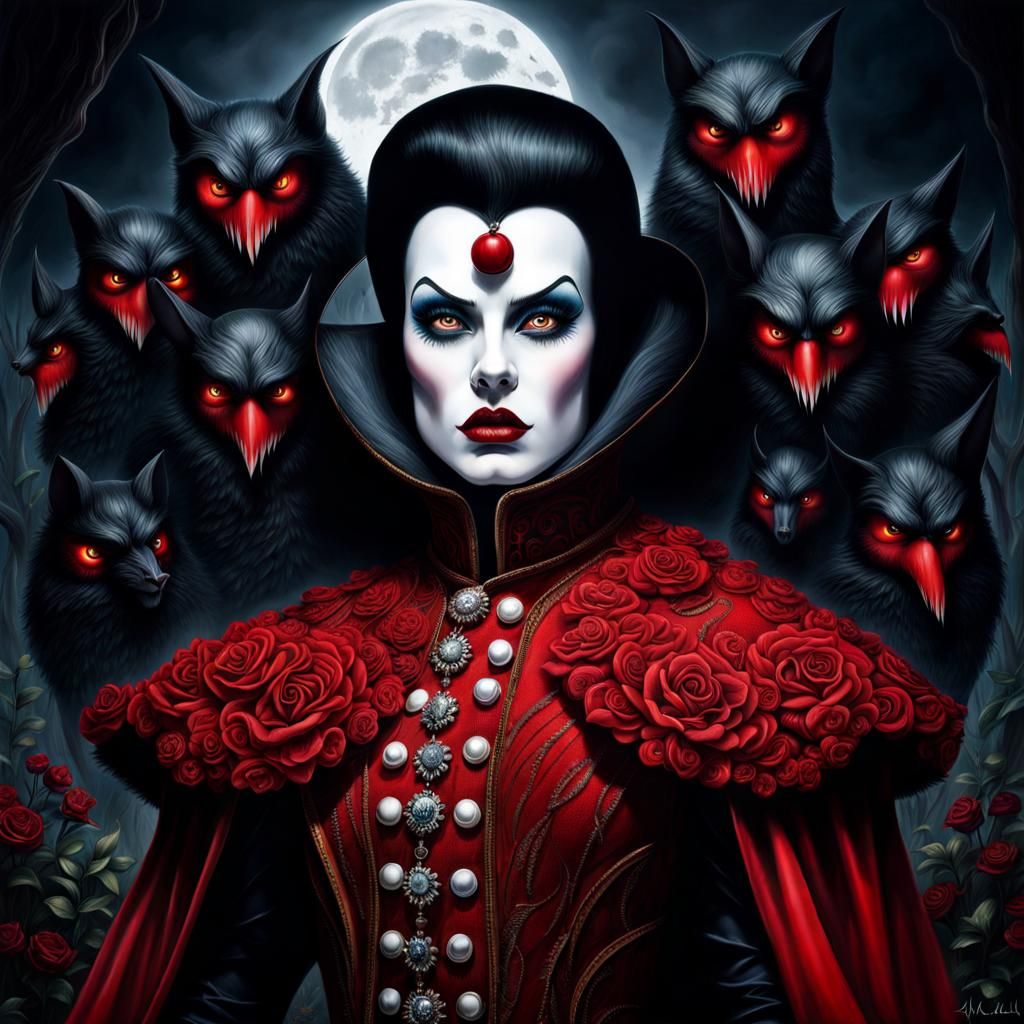 Snowwhite's evil stepmom