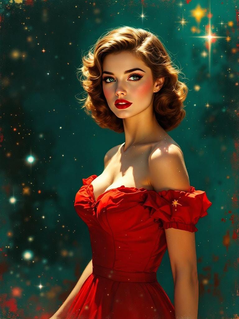 Lens Mist Effect with Impressionist Painting Style