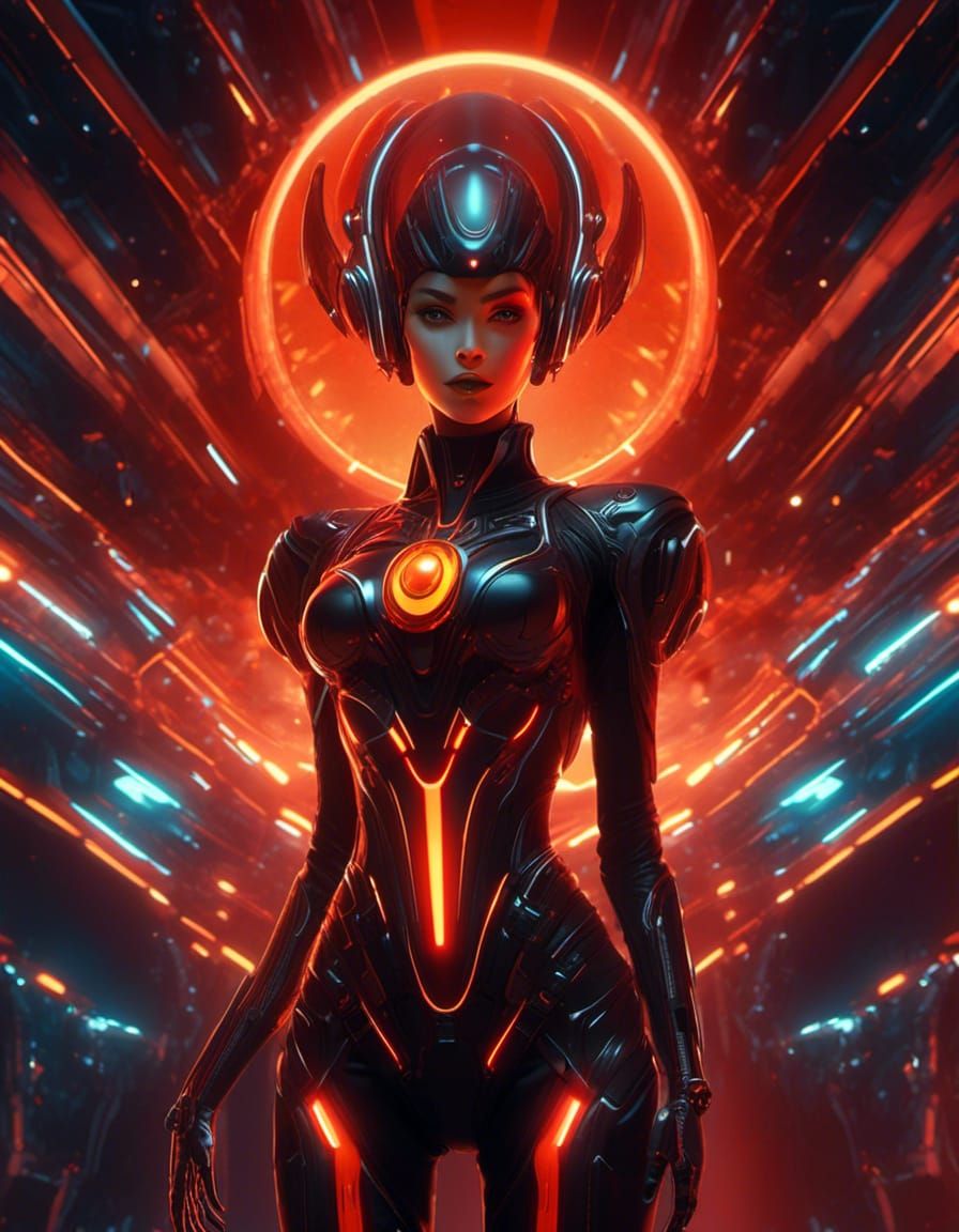 Cassiopeia race of interdimensional alien humanoid being, red, orange, black. 8k resolution expressive facial expression...