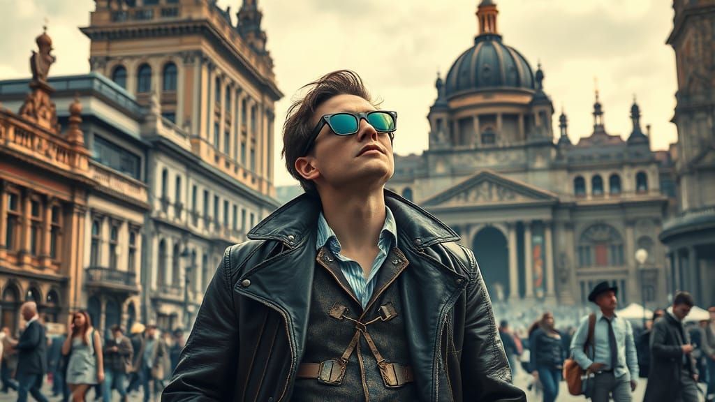 Time Traveler in a Mosaic of Ages and Architectures