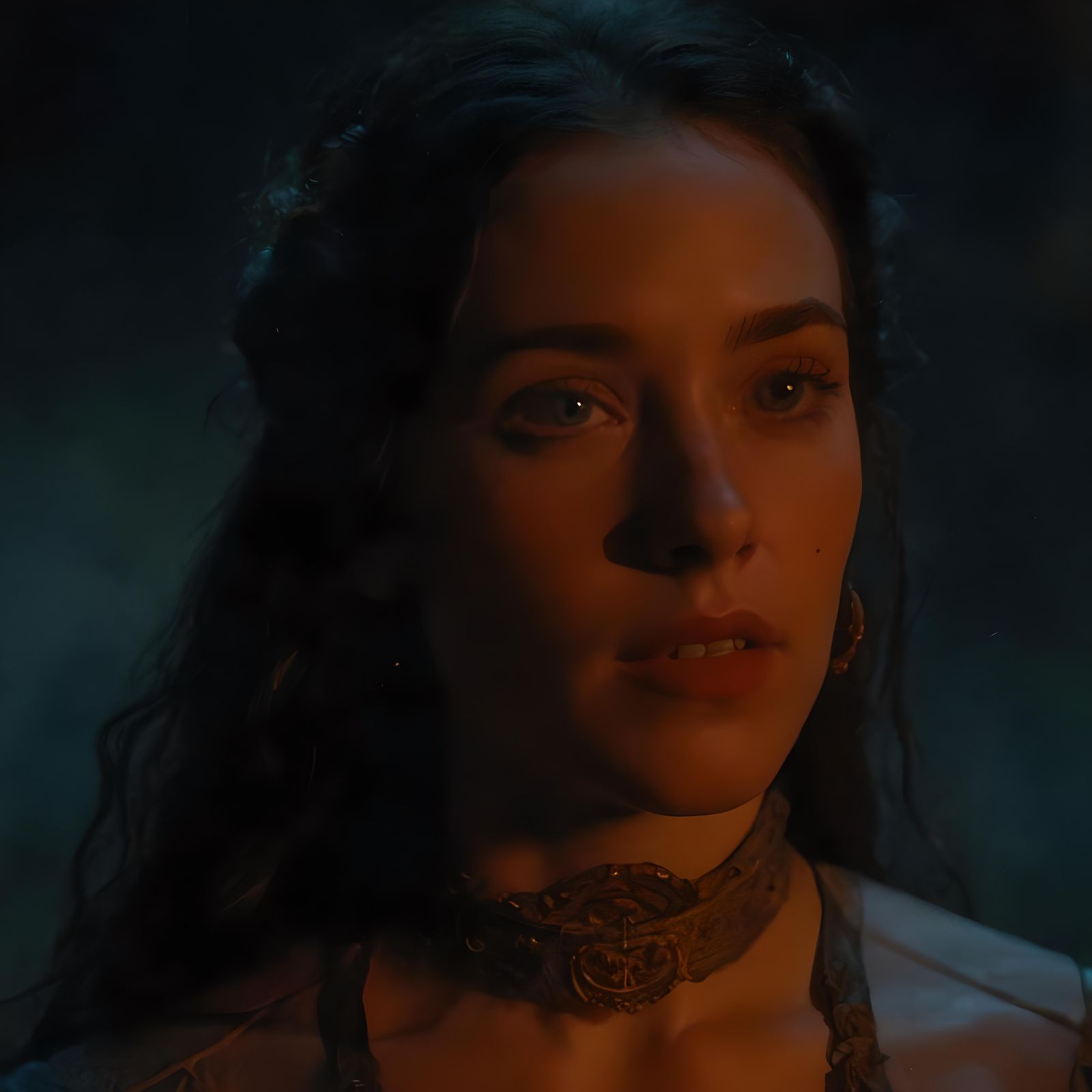"Lady Ashara Dayne. It's an old tale, that one. I heard it o...
