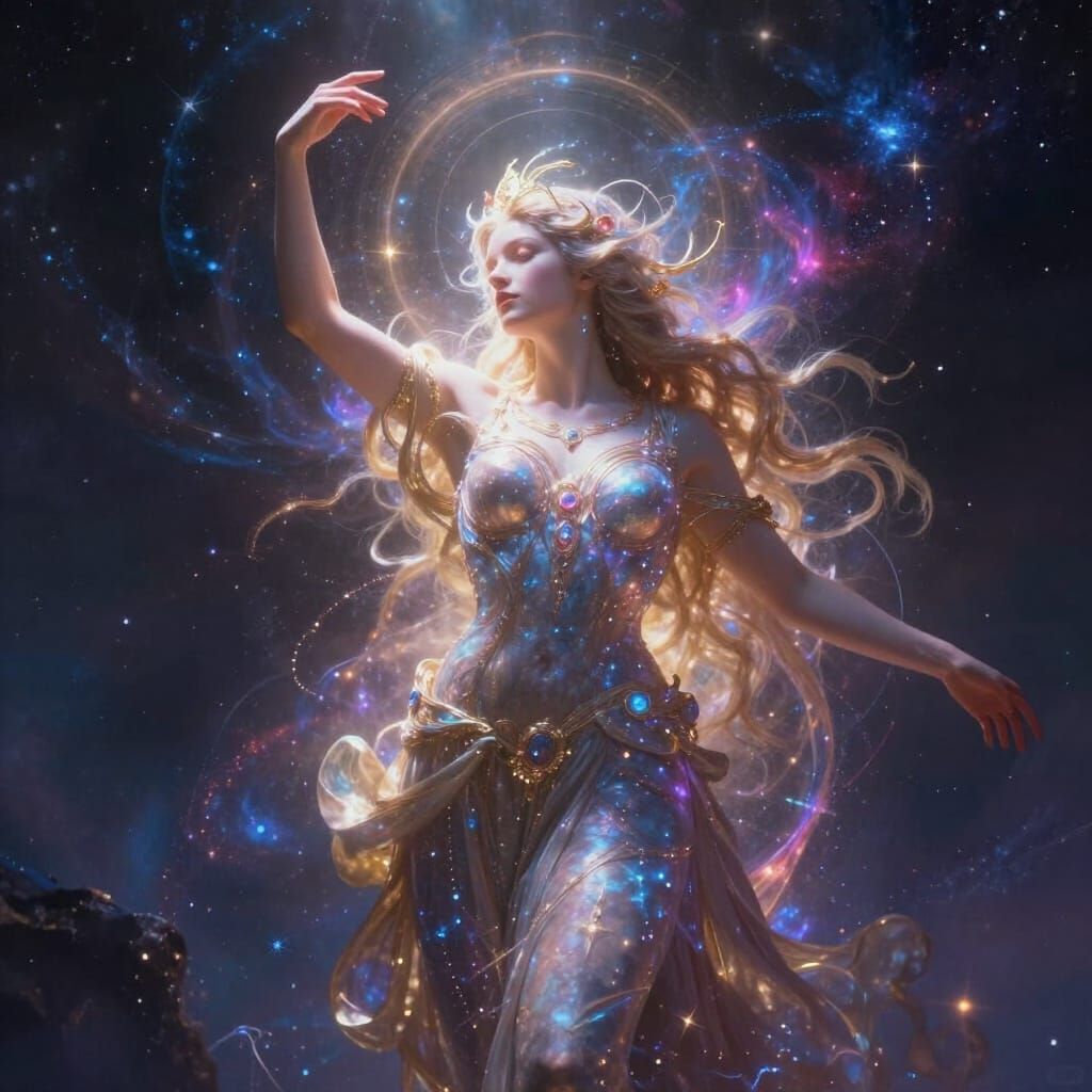 Ascendant Goddess Commanding Celestial Realm